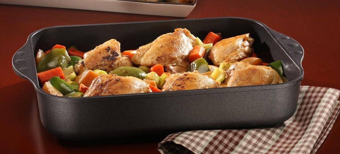 Swiss Diamond - 14" x 10.25" Classic Nonstick Large Roasting Pan (5.2L) - 63526