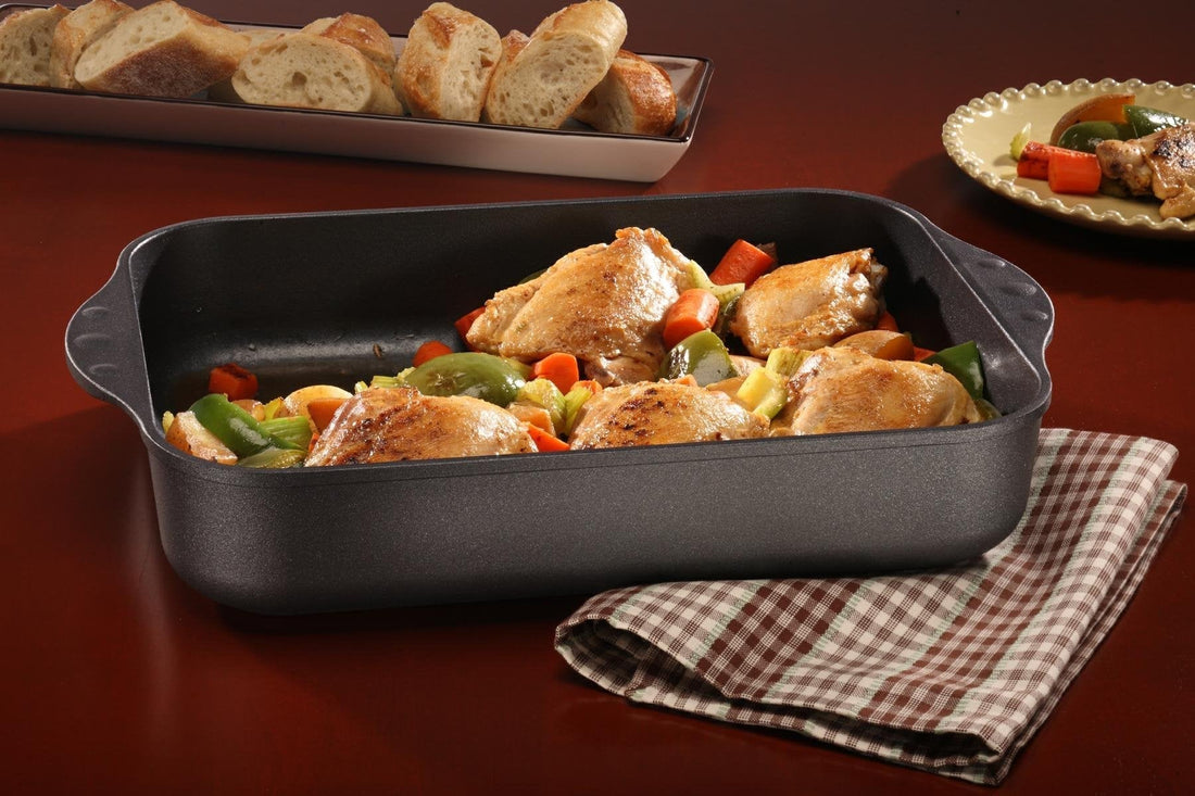 Swiss Diamond - 14" x 10.25" Classic Nonstick Large Roasting Pan (5.2L) - 63526