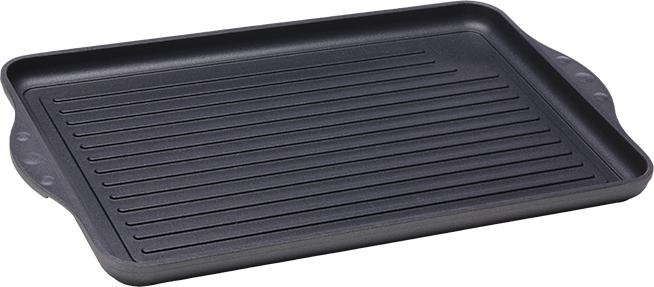 Swiss Diamond - 17" x 11" HD Classic Double Burner Grill (43 cm x 28 cm) - 64328-1