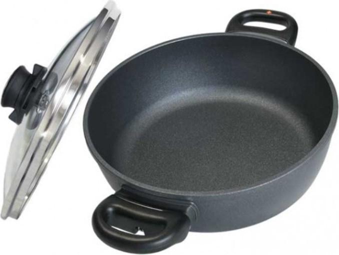Swiss Diamond - 2.1L Classic Nonstick Casserole with Lid (9.5") - 6824C
