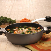 Swiss Diamond - 2.1L Classic Nonstick Casserole with Lid (9.5") - 6824C