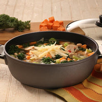Swiss Diamond - 2.1L Classic Nonstick Casserole with Lid (9.5") - 6824C