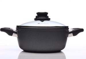Swiss Diamond - 2.1L Induction Nonstick Casserole with Lid (8") - 6820ic