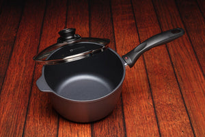 Swiss Diamond - 3L Induction Nonstick Sauce Pan with Lid - (8") - 6720ic