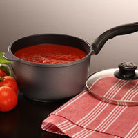 Swiss Diamond - 3L Induction Nonstick Sauce Pan with Lid - (8") - 6720ic
