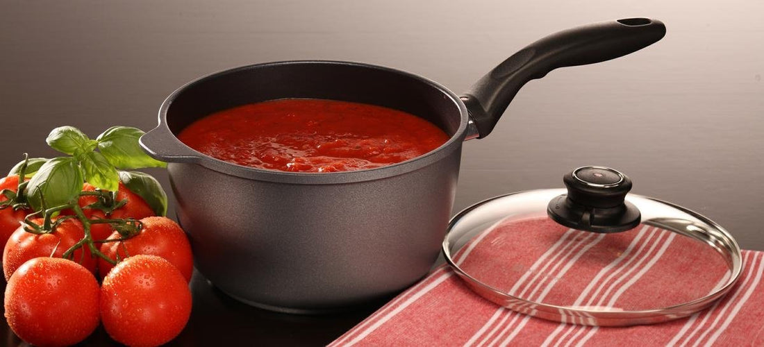 Swiss Diamond - 3L Induction Nonstick Sauce Pan with Lid - (8") - 6720ic