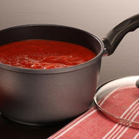 Swiss Diamond - 3L Induction Nonstick Sauce Pan with Lid - (8") - 6720ic