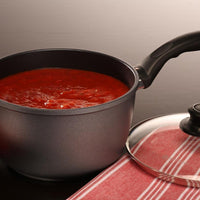 Swiss Diamond - 3L Induction Nonstick Sauce Pan with Lid - (8") - 6720ic