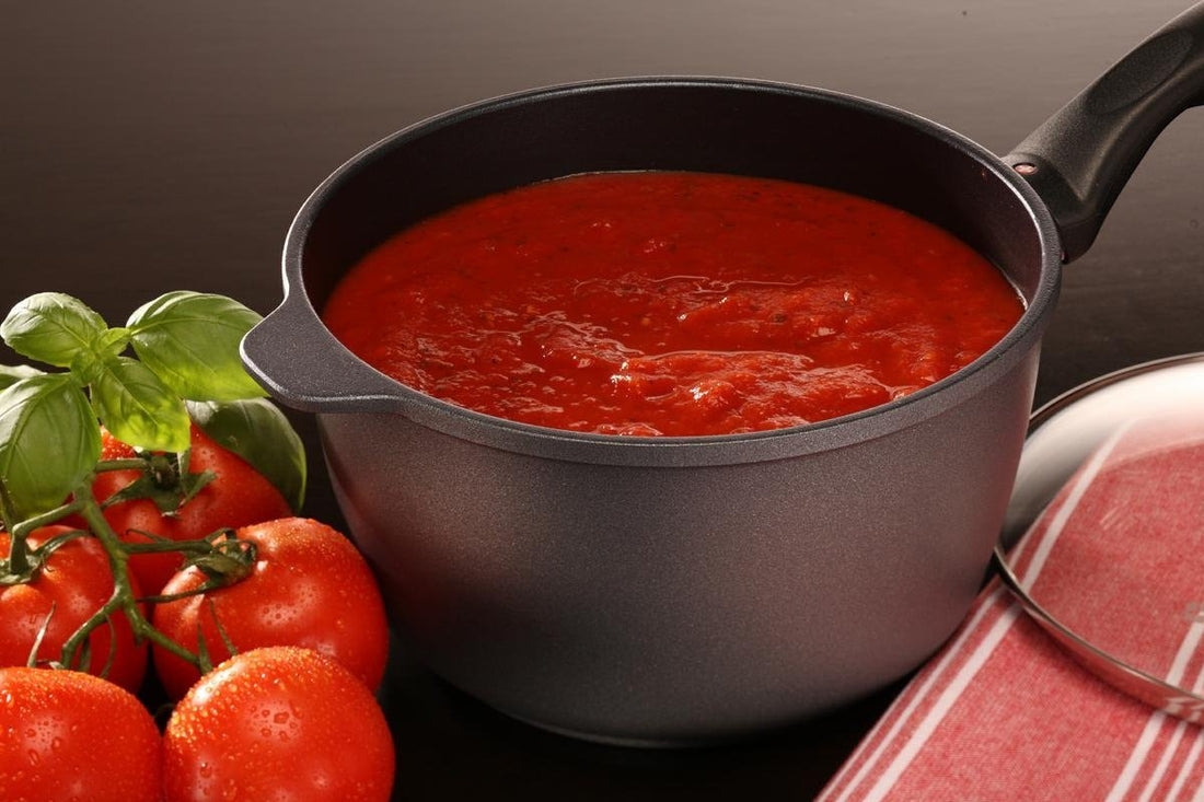 Swiss Diamond - 3L Induction Nonstick Sauce Pan with Lid - (8") - 6720ic