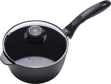 Swiss Diamond - 7" HD Classic Induction Sauce Pan with Lid (18 cm) - 6718iC