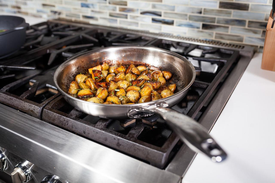 Swiss Diamond - 9.5" Premium Clad Fry Pan (24 cm) - SDCLAD3524i