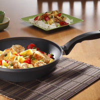 Swiss Diamond - 9.5" x 2" Induction Nonstick Edge Stir Fry Pan with Lid - 6524ic