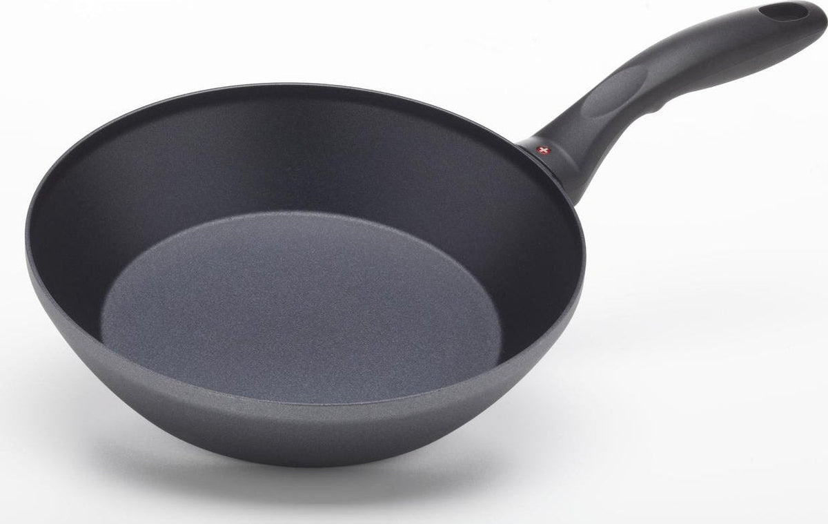 Swiss Diamond - 9.5" x 2" Nonstick Edge Stir Fry Pan with Lid (24 x 5 cm) - 6524C