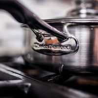 Swiss Diamond - Premium Clad 10 Piece Cookware Set - SDCLAD10PCSET