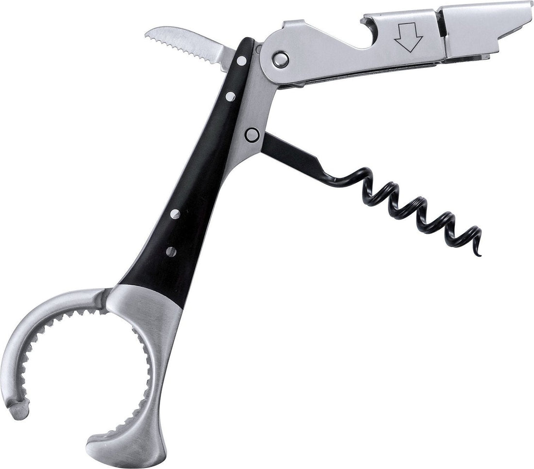 Swissmar - 2-Step Waiter's Corkscrew with Screw Top Opener - F5565 - DISCONTINUED