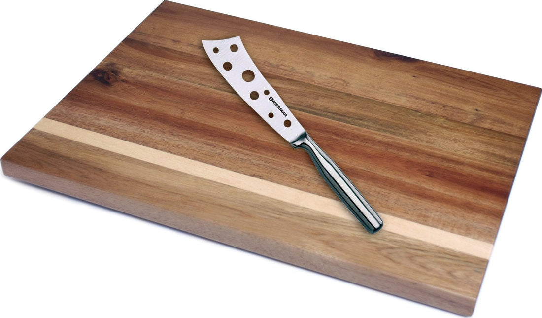 Swissmar - Acacia Board with Cheese Knife Set - CS0345 - DISCONTINUED