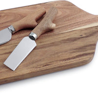 Swissmar - Acacia Paddle Board & Knife Set - CS0346