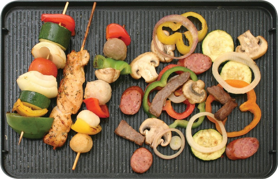 Swissmar - Cast Aluminum Reversible Grill Plate For Raclettes - KF-77048