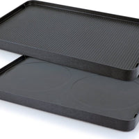Swissmar - Cast Aluminum Reversible Grill Plate For Raclettes - KF-77048