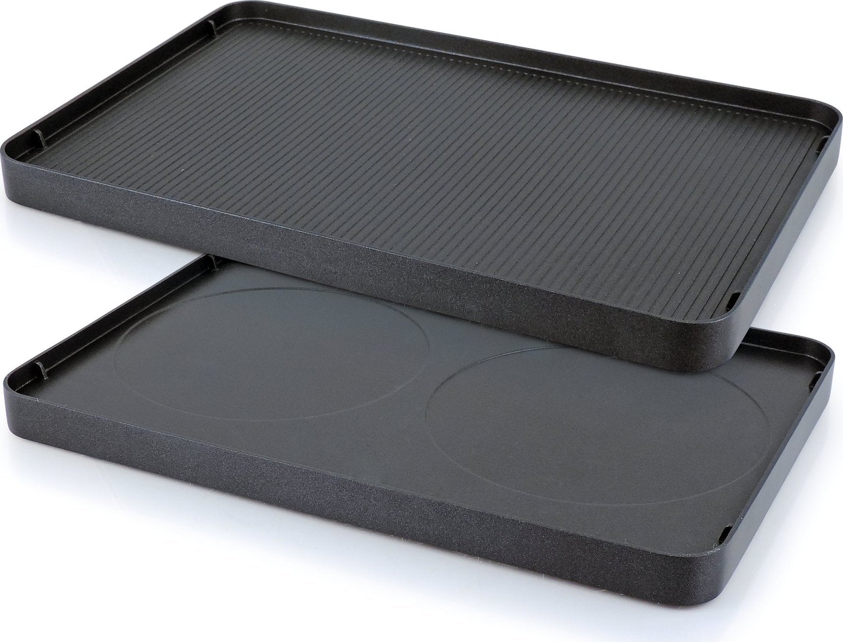 Swissmar - Cast Aluminum Reversible Grill Plate For Raclettes - KF-77048