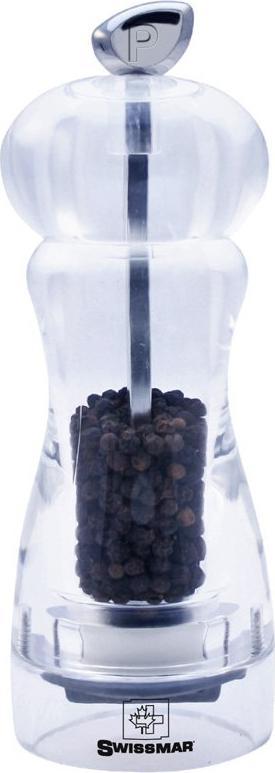 Swissmar - Classic Alice 6" Acrylic Pepper Mill (15cm) - SM300203 - DISCONTINUED