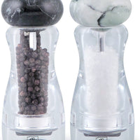 Swissmar - Classic Andrea 6" Acrylic Mill Set with Granite Tops - SM-1502DWG - DISCONTINUED