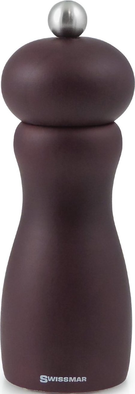 Swissmar - Classic Belle 6" Chocolate Wood Salt Mill (15cm) - SM300098 - DISCONTINUED