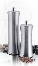 Swissmar - Classic Torre 6" Stainless Steel Pepper Mill - SMP1505SS - DISCONTINUED