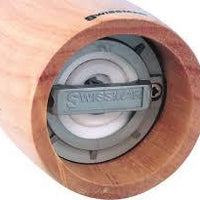 Swissmar - Classic Torre 8" Black Matte Pepper Mill with Stainless Steel Top - SMP2001SS - DISCONTINUED