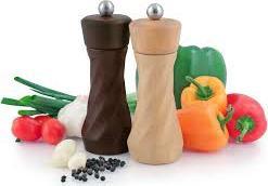 Swissmar - Classic Twist 6" Chocolate Beechwood Salt Mill (15cm) - SMS1501CT - DISCONTINUED