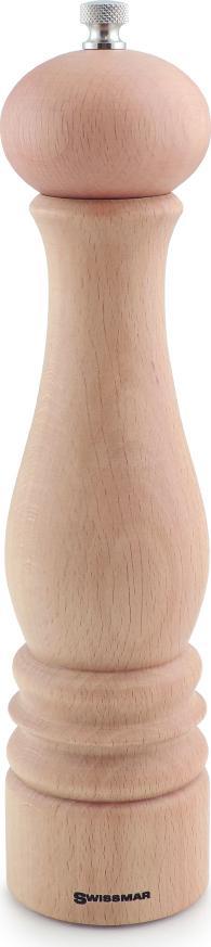 Swissmar - Culinary Castell 10.25" Natural Pepper Mill (26cm) - SMP2601CN - DISCONTINUED