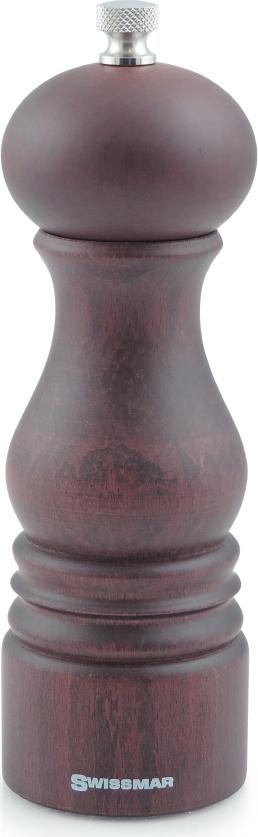 Swissmar - Culinary Castell 7" Walnut Stain Pepper Mill (18cm) - SMP1801CWA - DISCONTINUED