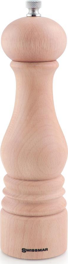 Swissmar - Culinary Castell 8.5" Natural Pepper Mill (22cm) - SMP2201CN - DISCONTINUED
