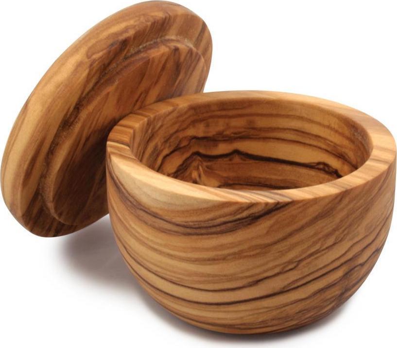 Swissmar - Napoli Olive Wood Salt Keeper - OLBX03 - DISCONTINUED