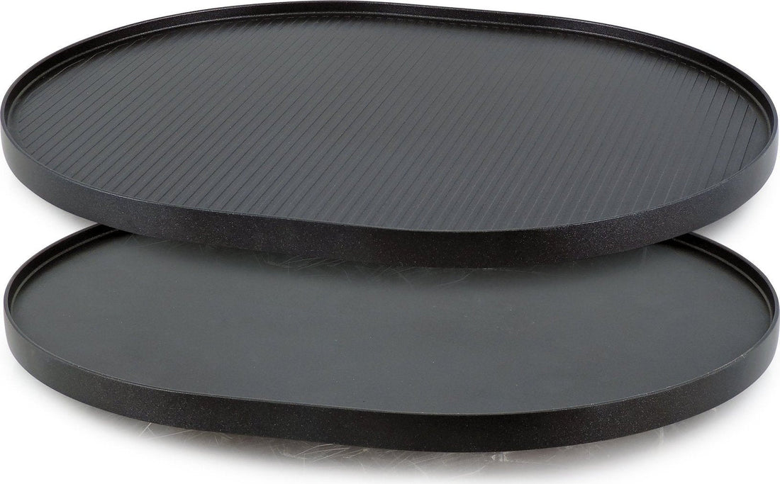 Swissmar - Oval Cast Aluminum Reversible Non-Stick Grill Top - KF-77066G - DISCONTINUED