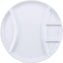 Swissmar - Pack of 4 Round Raclette/Fondue Porcelain Plates - F77105 - DISCONTINUED