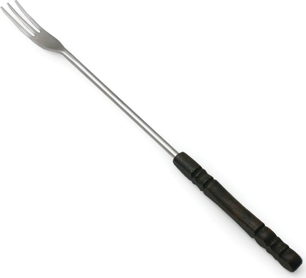 Swissmar - Pack of 6 Cheese Fondue Forks Dark Wood - F79201 - DISCONTINUED