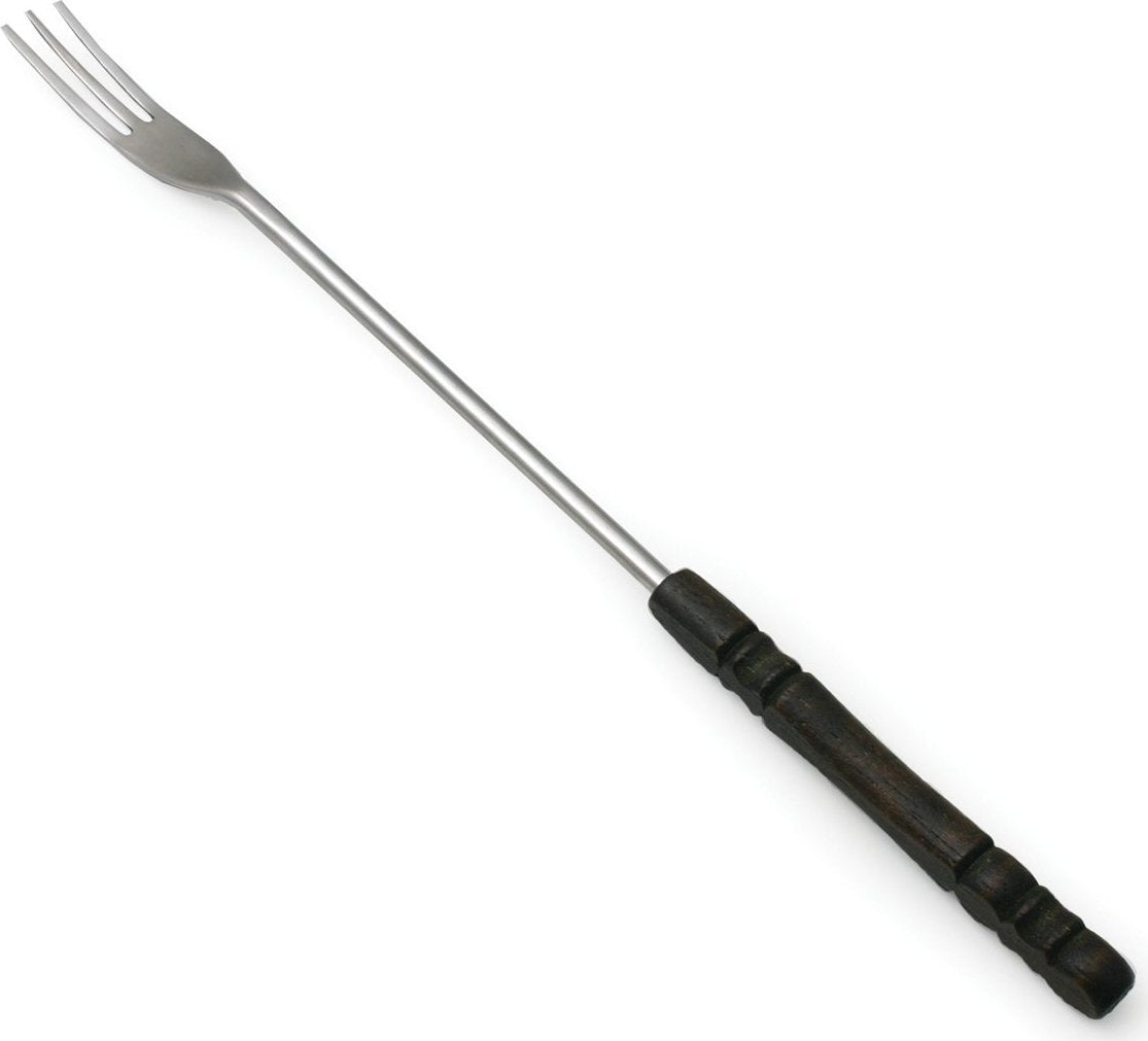 Swissmar - Pack of 6 Cheese Fondue Forks Dark Wood - F79201 - DISCONTINUED
