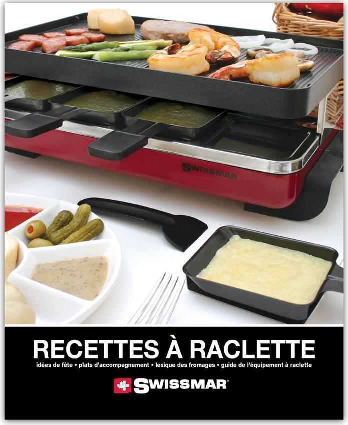 Swissmar - Raclette Recipe Book - French - RACBOOK1-FR