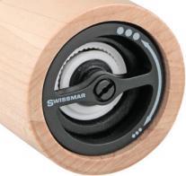 Swissmar - Select & Set Roma 9.25" Cherry Wood Salt Mill (24cm) - SMS2301CW - DISCONTINUED