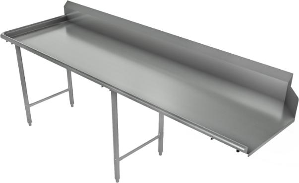 Tarrison - 108" Straight Right-To-Left Clean Dishtable - CDT108L
