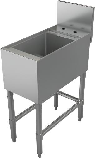 Tarrison - 12" Underbar Hand Sink Unit - BHS2412