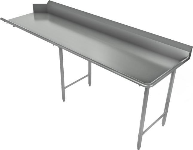 Tarrison - 120" Straight Left-To-Right Clean Dishtable - CDT120R