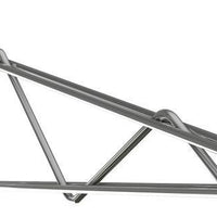 Tarrison - 14" Adjustable Double Shelf Bracket with PolySeal Clear Epoxy Finish - APB14ZD