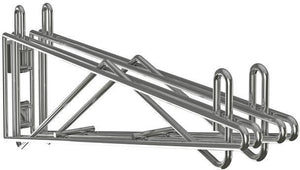 Tarrison - 18" Adjustable Single Shelf Bracket with Chrome Finish - APB18CS