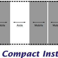 Tarrison - 21" x 48" Two Track Single Carriage System - TF-CC2148S-KIT