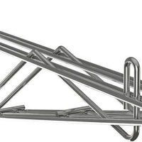 Tarrison - 24" Adjustable Double Shelf Bracket with Chrome Finish - APB24CD