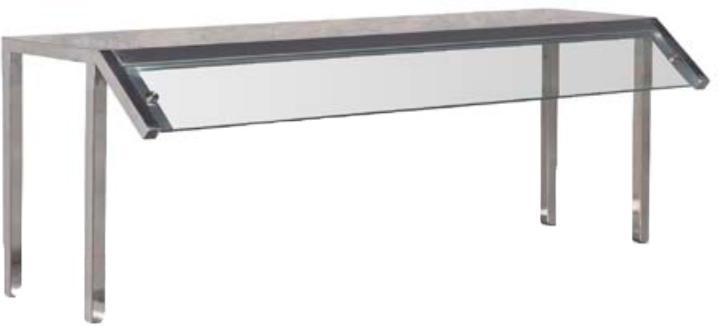 Tarrison - 24" Single Buffet Servery Sneeze Guard - SBSG-24