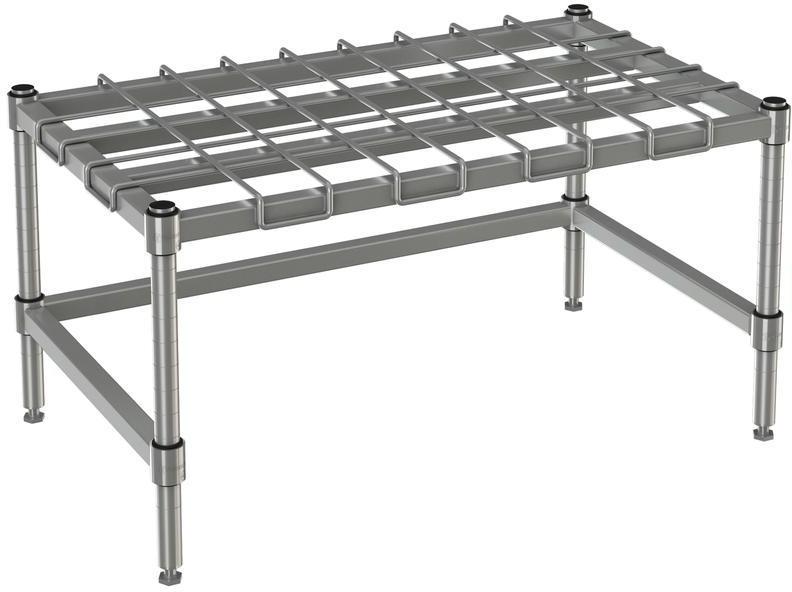 Tarrison - 24" x 18" x 14" Dunnage Rack with Mat - DRM1824Z