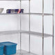 Tarrison - 24" x 18" x 63" 4-Tier Wire Add-On Shelving Unit with PolySeal Clear Epoxy Finish - A18246Z